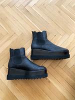 DEICHMANN Boots Stiefel Plateau schwarz schlank 39 Sachsen-Anhalt - Magdeburg Vorschau