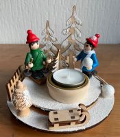 Weihnachtlicher Teelichthalter, Winterlandschaft Aachen - Vaalserquartier Vorschau