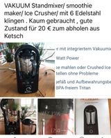 Melianda Vakuum standmixer , Blender, Smoothie, Mixer ice-crush, Baden-Württemberg - Ketsch Vorschau