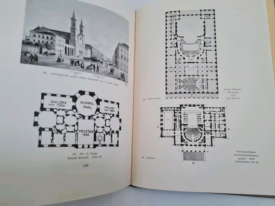 Spätbarocker romantischer Klassizismus, Architektur Buch antik in Neuhausen