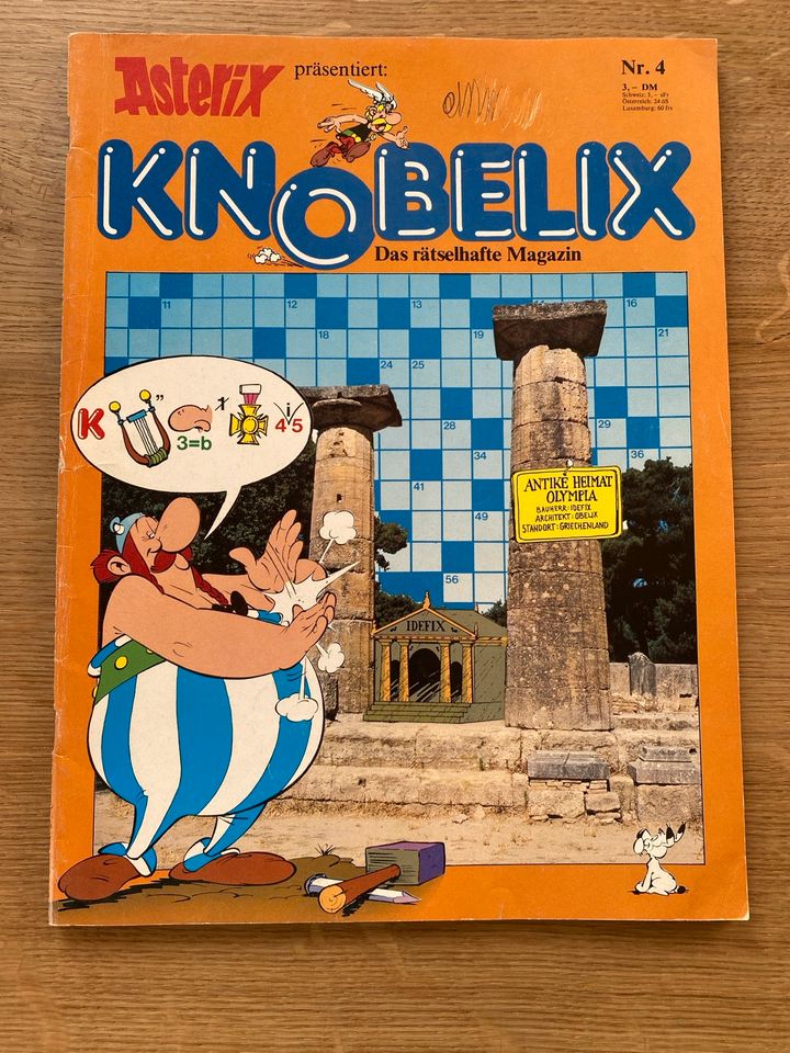 Asterix präsentiert: Knobelix Nr. 4 von 1982 in Schlaitdorf