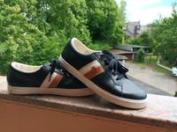 Leder Sneakers Janson II beige braun gold Schnürschuhe 40, unisex Düsseldorf - Eller Vorschau