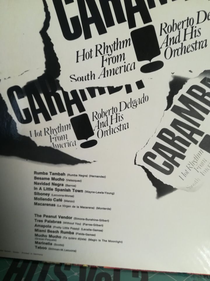 Roberto Delgado And His Orchestra - Caramba Hot Rhythm Vinyl in Hildesheim