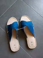 Pantoletten blau ungetragen, Sandalen,  Größe 39, Damen, neu Bayern - Abensberg Vorschau