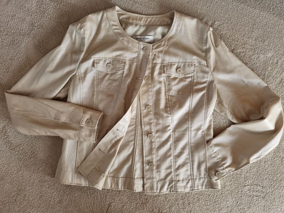 Leichte Sommerjacke Gerry Weber Größe 38 in Wehrheim