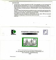Bund 1999 100. Philatelistentag Vignettenblock Niedersachsen - Seelze Vorschau