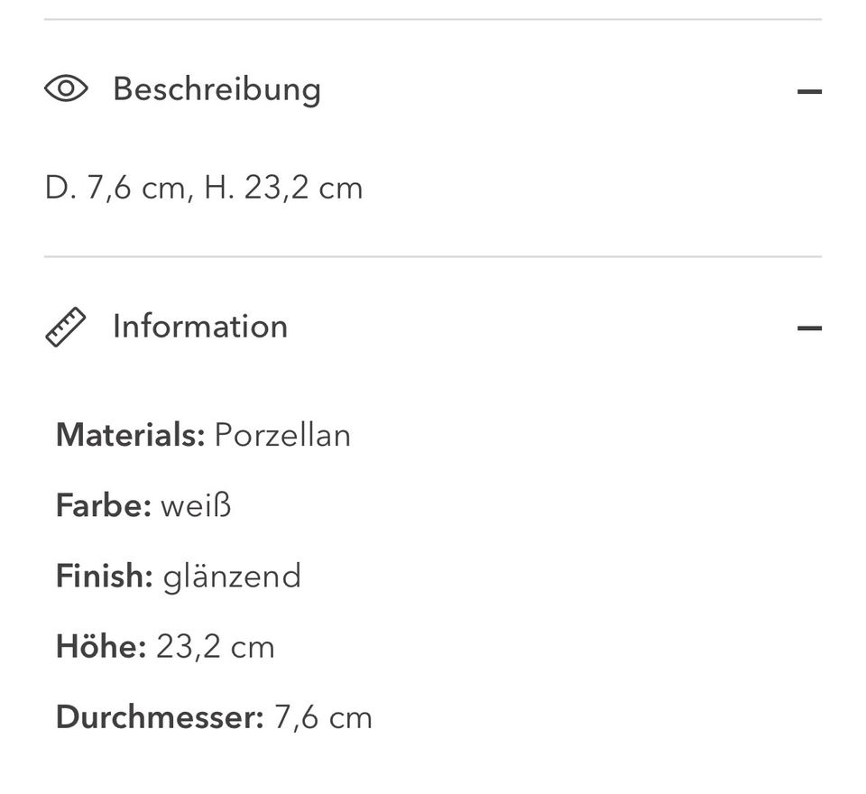 ASA Pfeffer-/Salzmühle weiß in Ochsenhausen