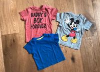 Shirt T-Shirt Paket 3 Stk. Mickey Mouse Daddy’s Boy Bayern - Hebertsfelden Vorschau