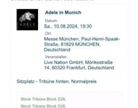 Konzert München 10.08.24 Tickets Hessen - Haiger Vorschau