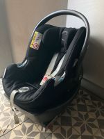 Cybex Aton Q i-Size Platinum + Base Q i-Size (Isofix) schwarz Frankfurt am Main - Nordend Vorschau