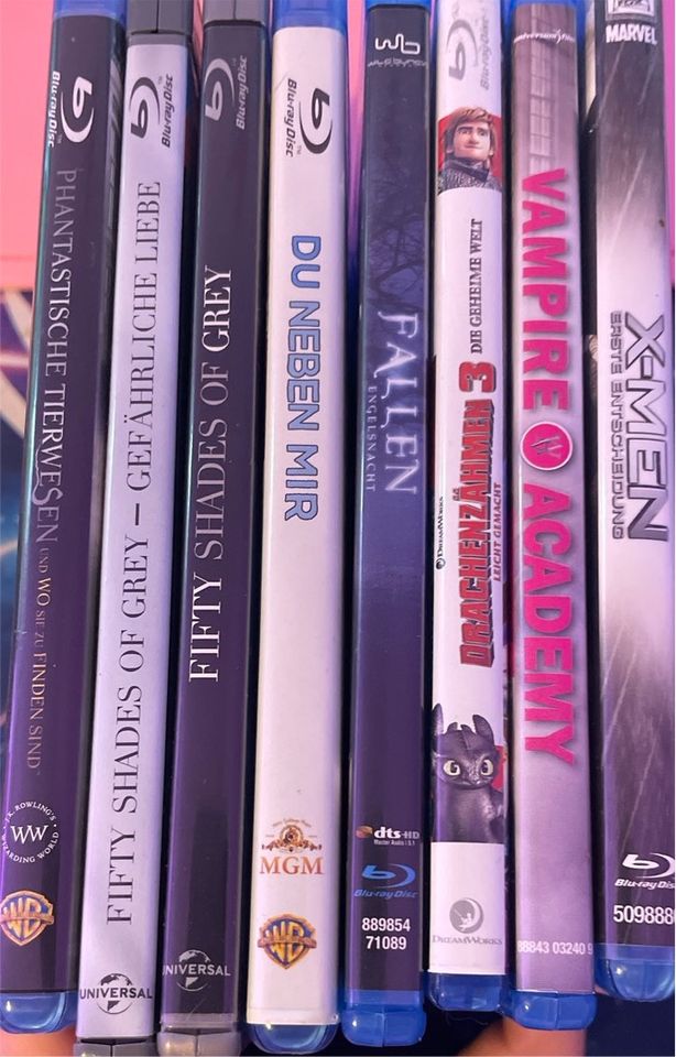 Diverse Blu ray DVDs - x-Men, Phantastische Tierwesen , 50 Shades in Ratingen
