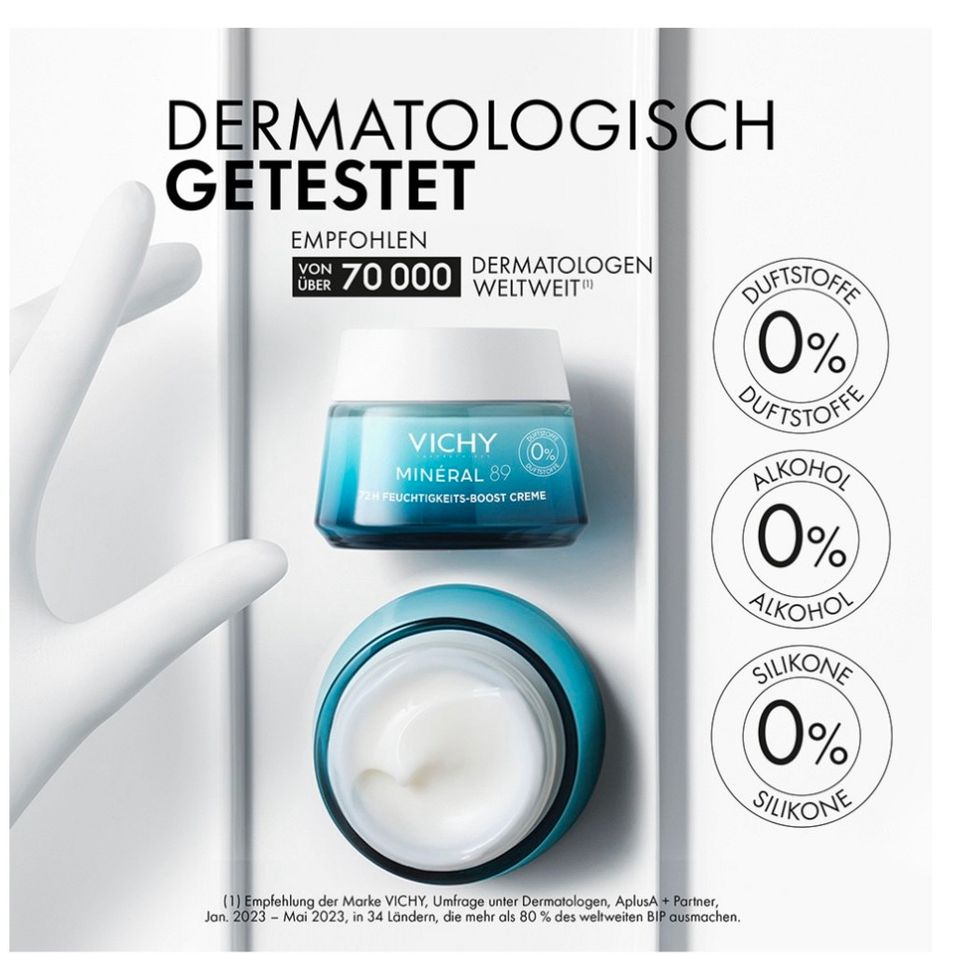 VICHY MINERAL 89 Creme ohne Duftstoffe in Köln