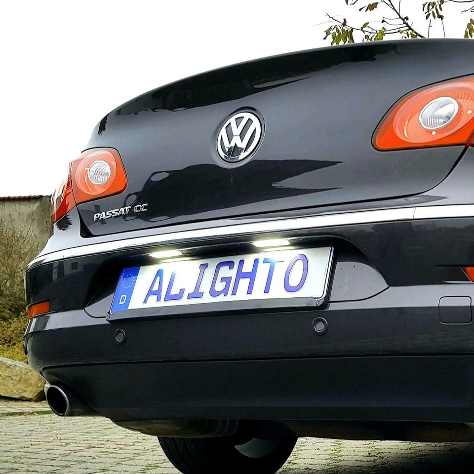 Für VW Caddy ab 2004- LED Kennzeichenbeleuchtung - E-Prüfzeichen