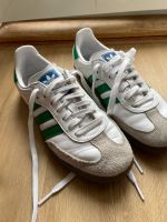 adidas Samba weiß & grün 40 2/3 Frankfurt am Main - Bornheim Vorschau