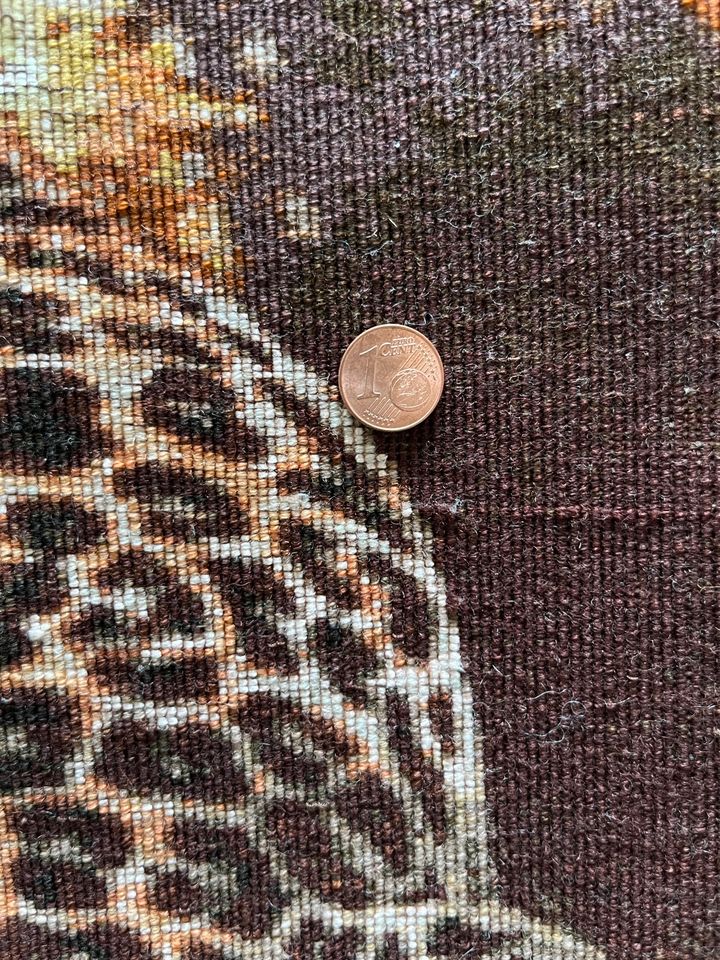 Täbriz Wandteppiche Perserteppiche Leopard Teppich Bild Seide in Köln