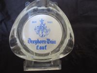 Aschenbecher Glas Dreykorn-Bräu, Lauf Bayern - Münchberg Vorschau