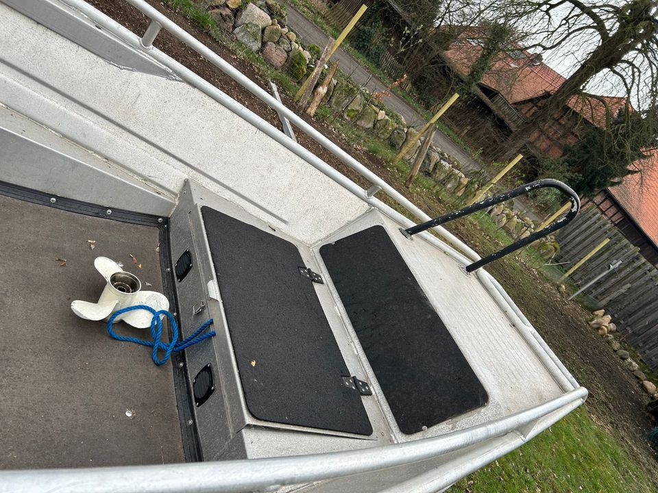 Motorboot, Sportboot, Angelboot, Master 500, mit Trailer in Wathlingen