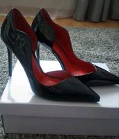 highheels pumps glänzend schwarz rot 38 neu Damenschuhe Niedersachsen - Nordstemmen Vorschau