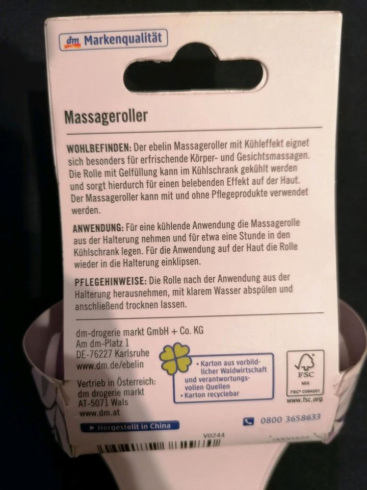 Massageroller mit Kühleffekt in Voerde (Niederrhein)