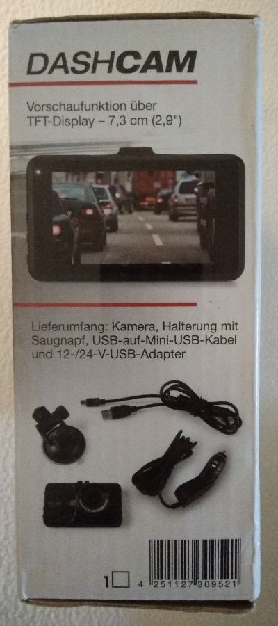 Dashcam Full HD 1080p Schwarz ** Auto Kamera ** Neu in OVP in Berlin