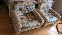 Couch und Sesselgarnitur mit Blumenmotiv München - Moosach Vorschau