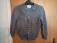 Strickjacke Zara grau 140 Sachsen-Anhalt - Halle Vorschau