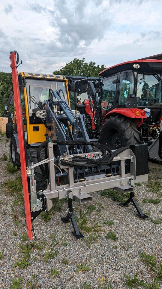 ⭐  JANSEN THS 180 hyd. HECKENSCHERE FÜR FRONTLADER ⭐   ⭐ in Tännesberg