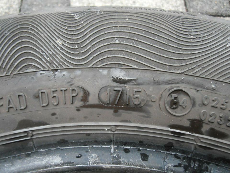 3x 185/65R15H Conti Sommerreifen in Vaihingen an der Enz