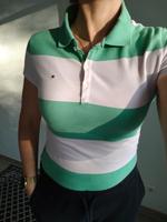 Polo-Shirt von Tommy Hilfiger (grün rosa) für Damen Schleswig-Holstein - Ahrensburg Vorschau