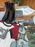Red Wing X Indigofera - 4328 Climber Boot & Shirt / Super Rar Dresden - Innere Neustadt Vorschau