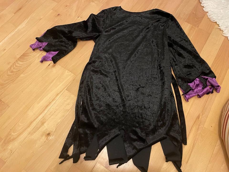 Karneval Halloween Kind Zauberin/ Hexe Gr 134-158, Kleid/Tunika in Rösrath