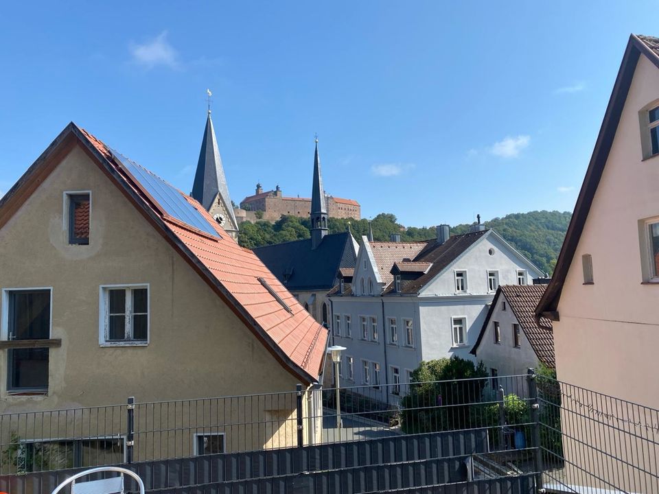 Charmantes Stadthaus mit großzügigem Balkon und Blick auf die Plassenburg in Kulmbach