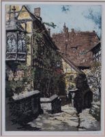 Rudolf VEIT (1892-1979) Wartburg - Burg in Thüringen - Farbradier Eimsbüttel - Hamburg Eimsbüttel (Stadtteil) Vorschau