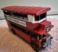 Retro Doppeldecker Bus " London " aus Metall Sachsen-Anhalt - Halle Vorschau