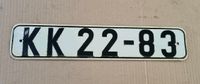 DDR Kennzeichen Nummernschild KK 22-83 Sachsen - Döbeln Vorschau