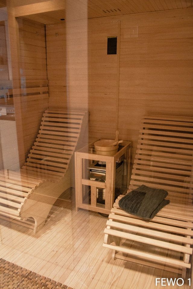 FeWo Ferienwohnung mit eigener Sauna Wellness Auszeit last minute in Bodenwerder