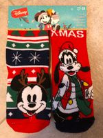 Disney Weihnachtssocken Mickey Maus Goofy Gr 27-30 neu Sachsen-Anhalt - Möser Vorschau