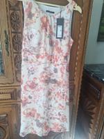 Sommerkleid von zero, beige und korallenfarbe, Gr. 38 Niedersachsen - Langenhagen Vorschau