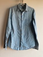 Uniqlo M leichtes Denim Hemd Shirt Blue Slim Fit Friedrichshain-Kreuzberg - Kreuzberg Vorschau