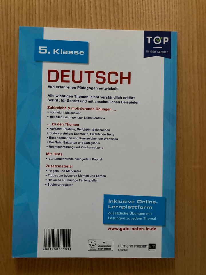 Gute Noten in DEUTSCH - 5. Klasse in Straßlach-Dingharting
