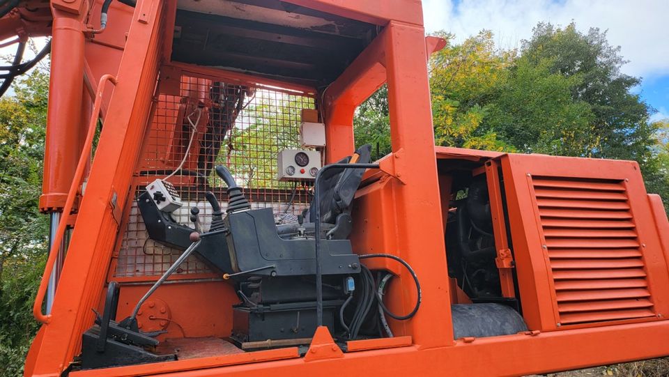 ✅  ❗​ Baumaschine Bagger Kettenbagger Tunnelbagger Terex TE210 Abbruchbagger  günstig kaufen ✅ in Frankfurt am Main