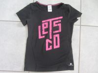 T-Shirt / Sport Top von Domyos Decathlon schwarz pink Gr. 128 Rheinland-Pfalz - Wöllstein Vorschau