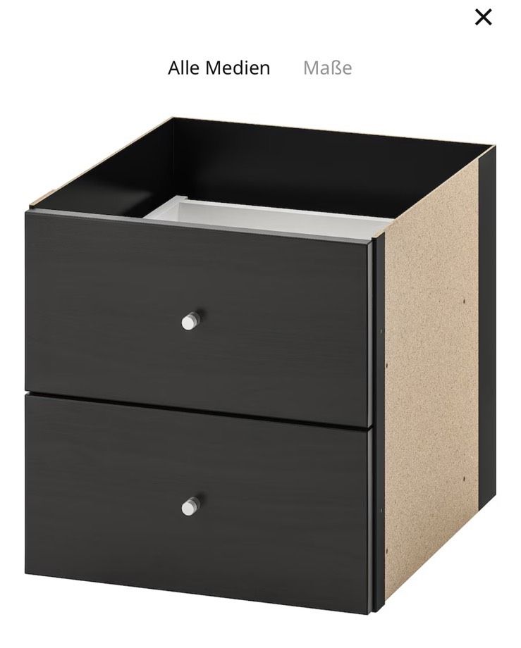IKEA Kallax 3x4 mit Einsätzen sowie Schreibtisch in Selb