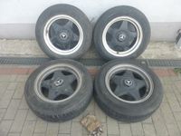 Mercedes 190E, W124 185/65R15 7x15ET23 Alu Sommer DOTxx15 Bayern - Giebelstadt Vorschau