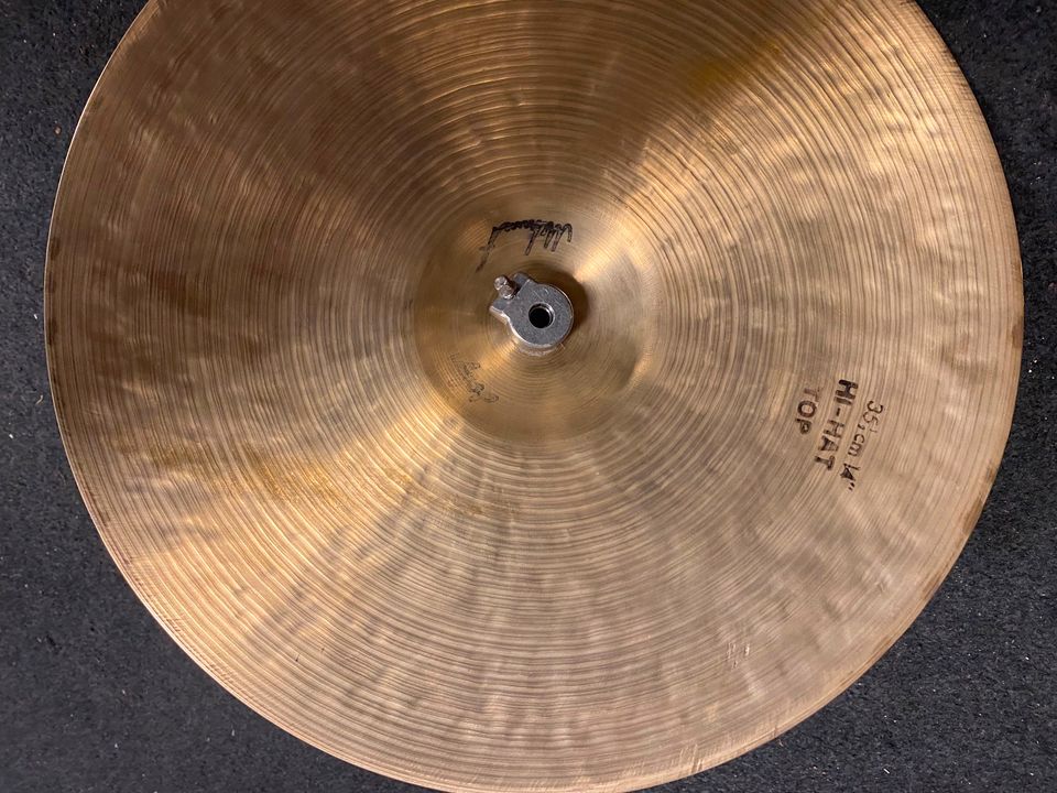 ISTANBUL Pre Split 14 Hihat f. Schlagzeug Green lable 275,- in Mönchengladbach