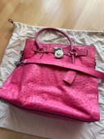 Michael Kors Hamilton Handtasche limitiert Straussenleder Pink Bayern - Bamberg Vorschau