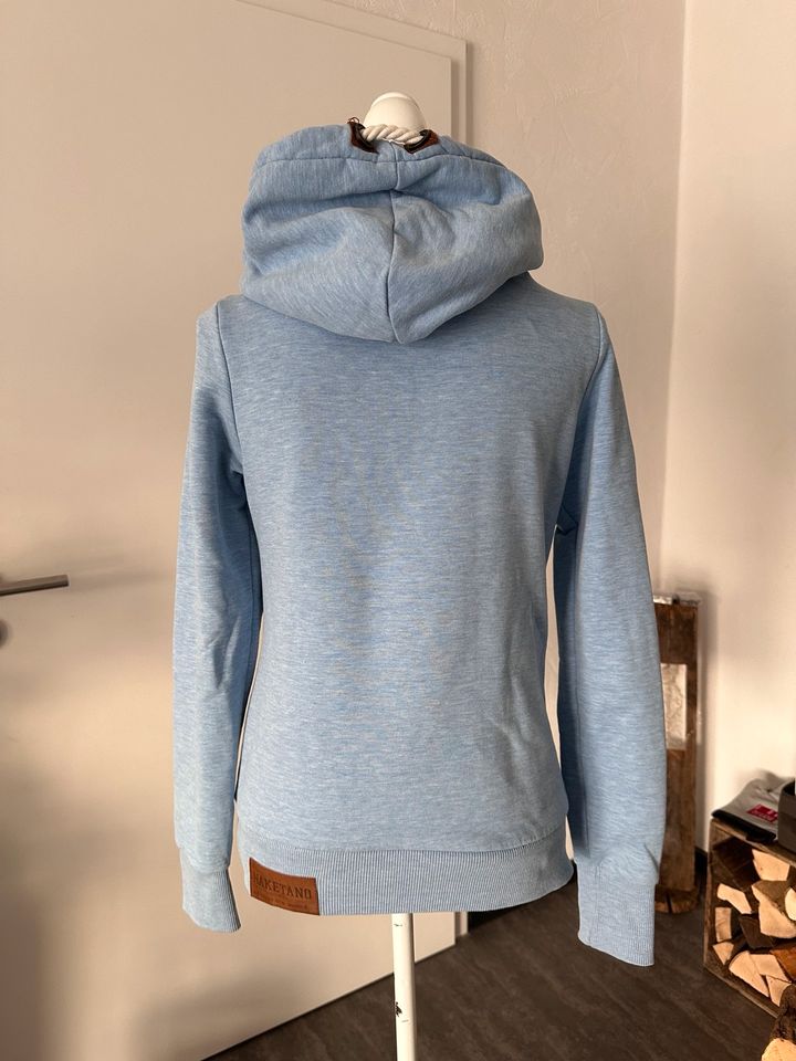 NAKETANO Hoodie Pullover blau S W. NEU in Breuberg