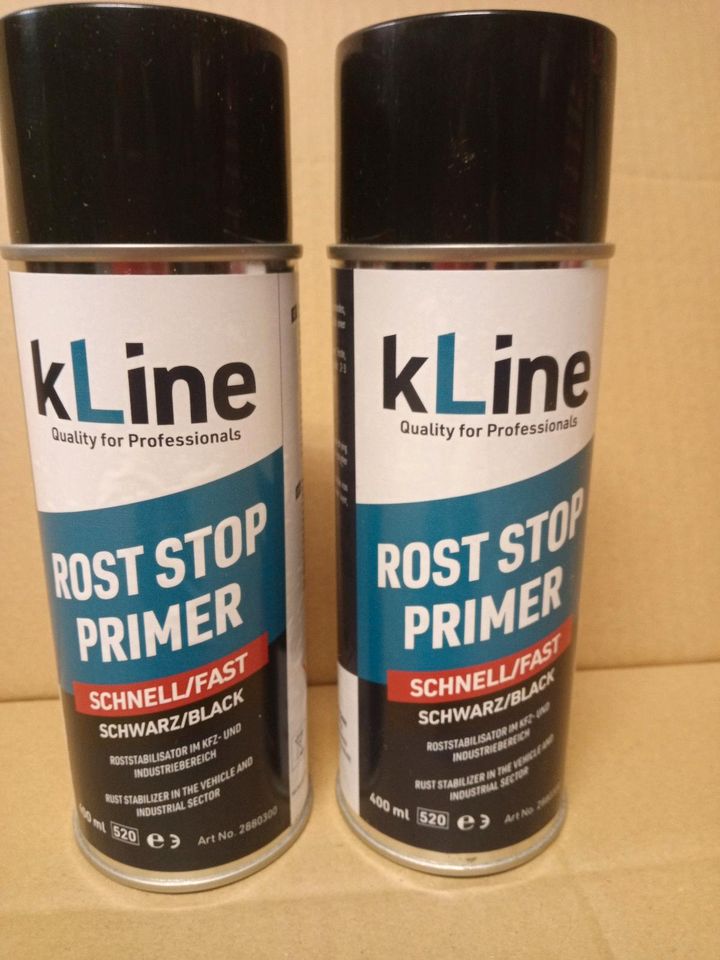 2x K-Line Rostschutzprimer , a 400ml, Rost Stop Primer, Sprühdose in Frankenberg (Sa.)