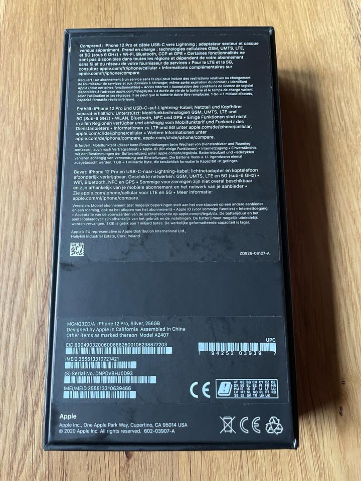 Apple iPhone 12 PRO 256 GB in Freising