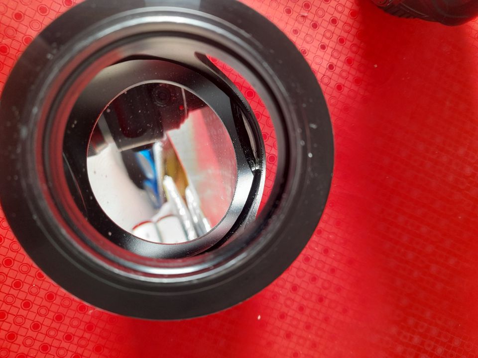 Winkelspiegel Vorsatz 90 Grad EMC Side Mirror S7-52mm Canon in Regen
